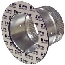 GRAY METAL SOUTH 6-400A DUCT TAKEOFF 6" X 6" GALVANIZED STEEL WITHOUT DAMPER