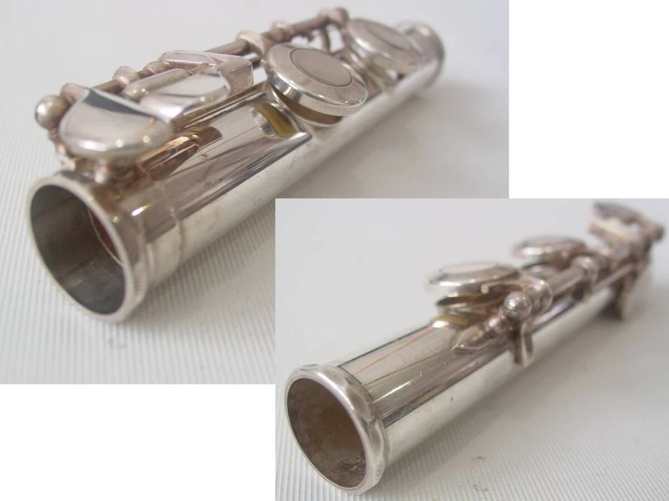 Flauta musical instrumental Miyazawa Ms-95S MS95S usada Foto 3 de 4