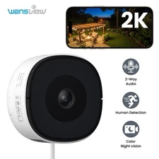 Wansview 3MP 2K Window Camera WiFi6 Indoor Security Camera for Home Ai Detection