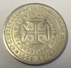 Portugal 🇵🇹 1000 Reis 1898 Silver Lot# 1139 — photo 2