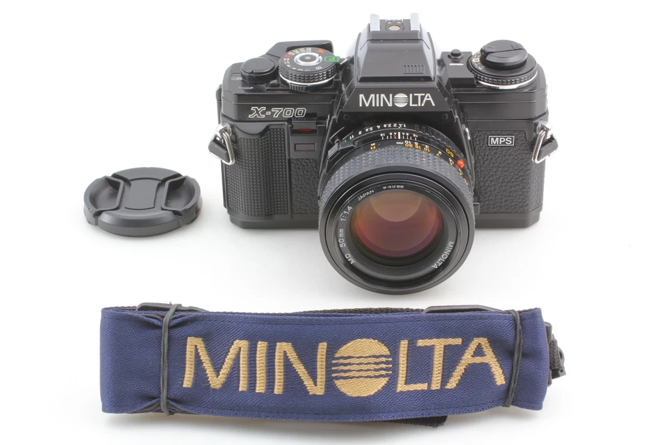 [Opt MINT] MINOLTA X-700 35mm Film Camera Black Body MD 50mm F1.4 Lens  JAPAN - Image 2 of 4