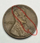 1947 Penny Die Crack Error