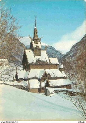 AK - Norwegen - Lærdal - Borgund stavkirke f år 1150 Borgund stave chu
