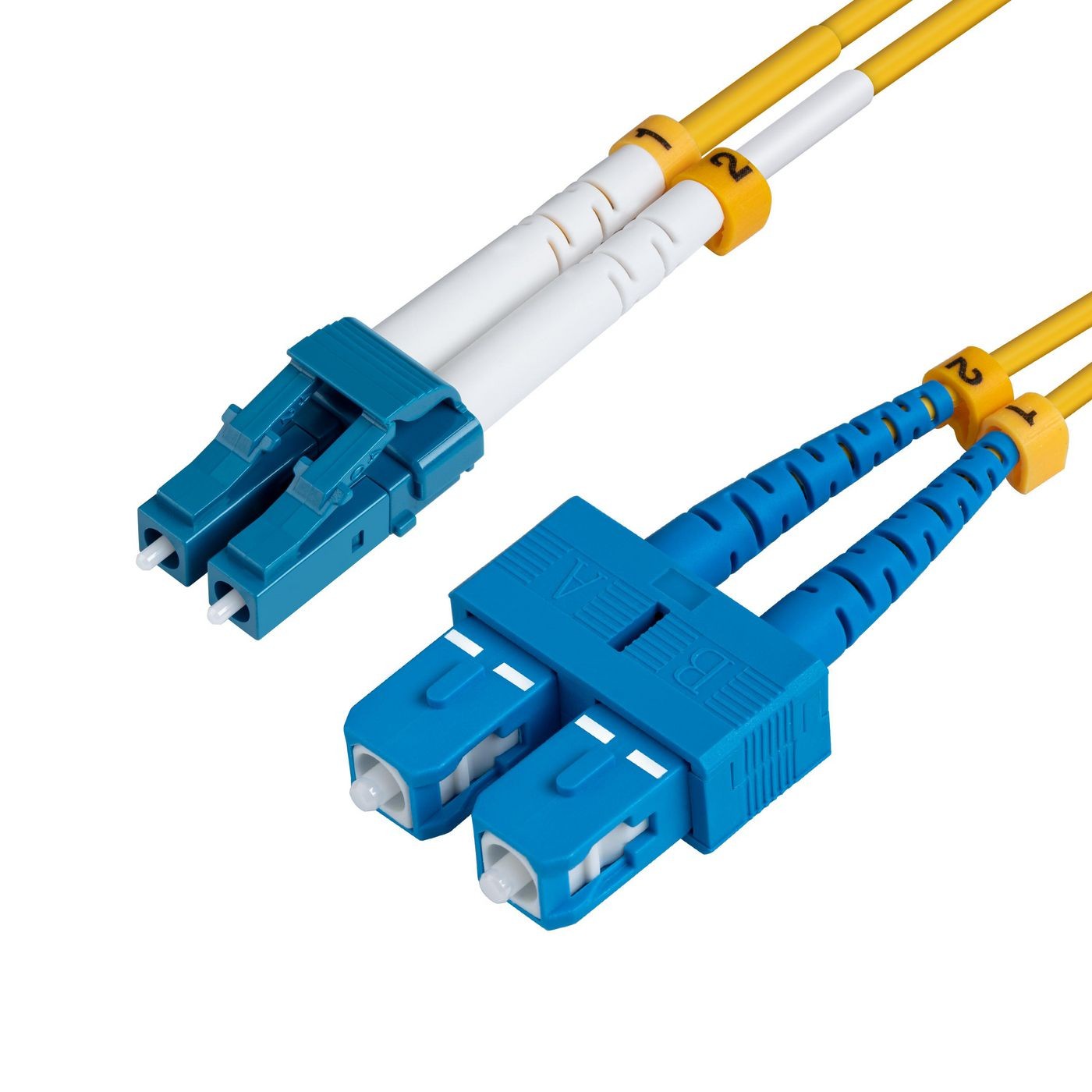 MicroConnect FIB421015 Fibre Optic Cable LC-SC OS2 15m Yellow LSZH
