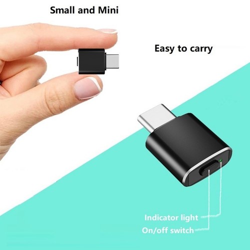 1X(USB-C-Maus-Jiggler, Nicht Erkennbar, Automatischer Typ-C-Maus-Mover, 3 J3213 - Photo 4/10