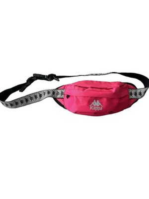Kappa Pink Logo Fanny Pack Waist Bag Adjustable Strap Festival Streetwear
