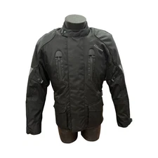 Pro Future Touring Men's Cordura Waterproof Motorcycle Adventure Jacket Black