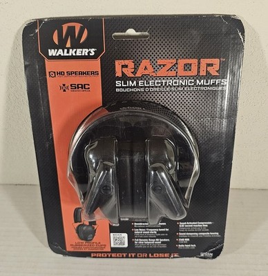 Walker's Razor Slim Low Profile Muff - Black - GWP-SF-RSEM