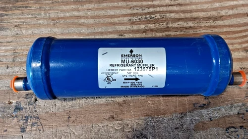 Liebert OEM MU-6030 Refrigerant Muffler: 123575P1