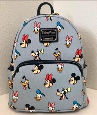 Loungefly Disney Parks 2025 Zaino Topolino Borsa Topolino e Amici [Nuovo con etichette]