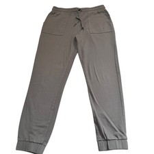 32 Degrees Cool Women Gray Jogger Sweatpants Elastic Waist Drawstring Size S