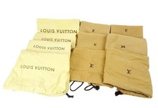 Set of 10pcs Louis Vuitton Large Storage Dust Bags for Bag Drawstring