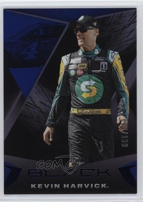 2022 Panini Chronicles Black Blue 50/199 Kevin Harvick #14 0nr3