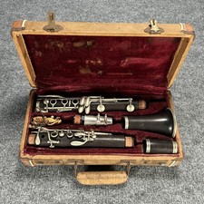 Vintage Evette Sponsored by Buffet Clarinet Pre-WWII Untested Woodwind 1930-1940