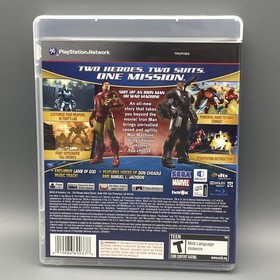 Iron Man 2 Sony PlayStation 3 PS3 Action Shooter Game T NTSC-U/C CIB SEGA