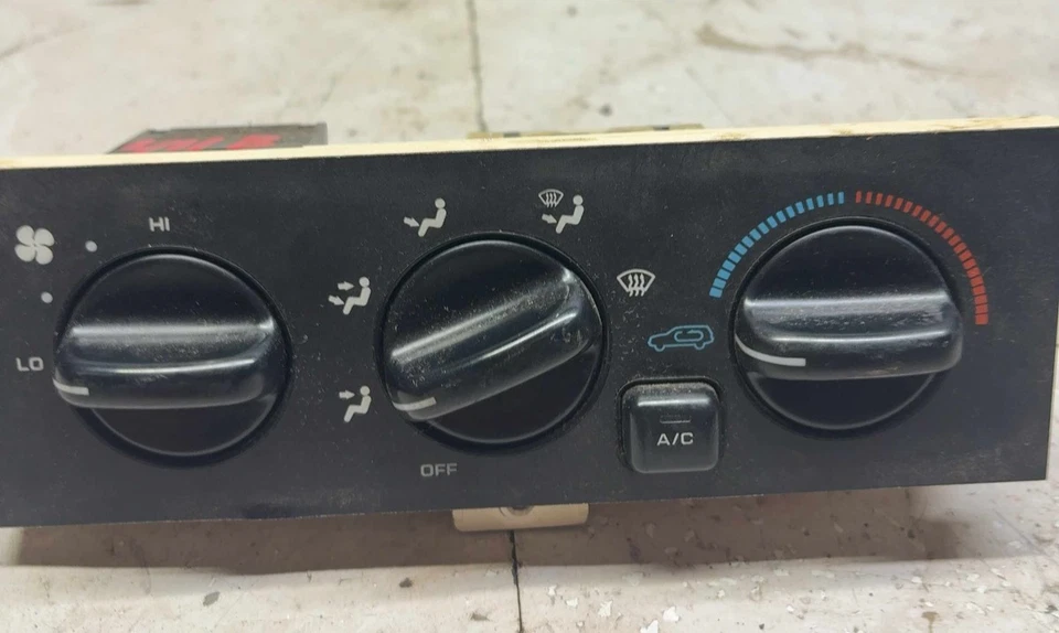 Jeep Grand Cherokee 1993-1996 calentador aire acondicionado temperatura climatizador interruptor Foto 2 de 4