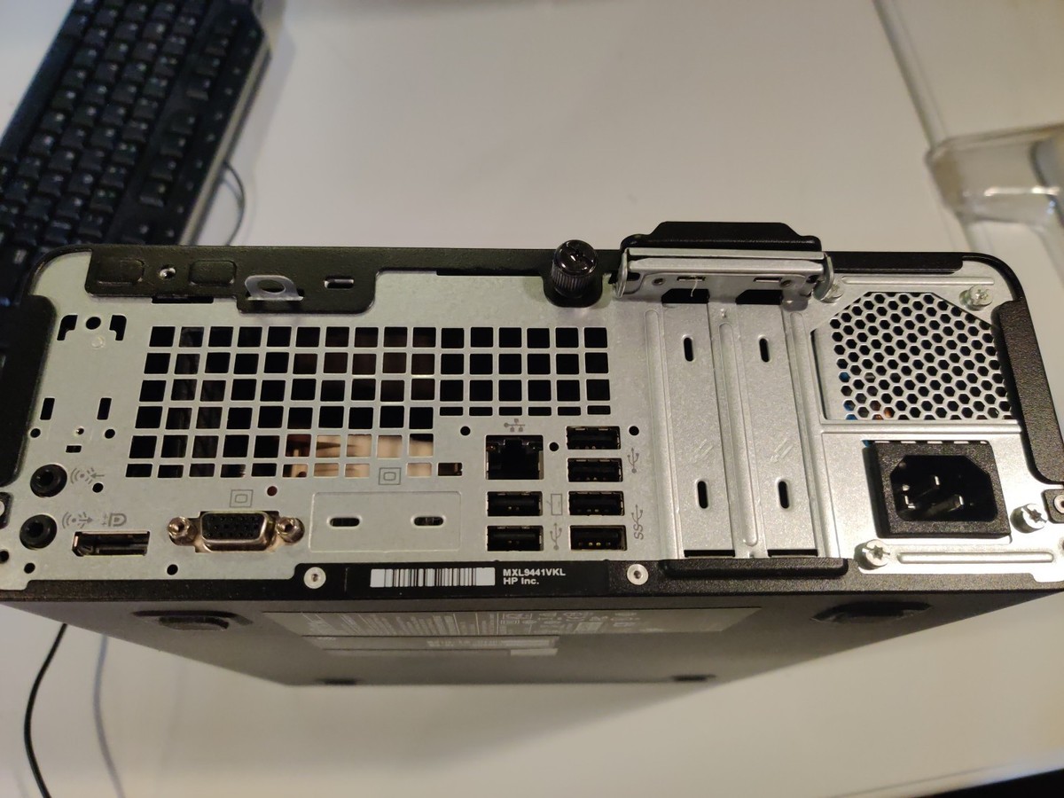 HP ProDesk 400 G6 SFF i3 9100 4 Core 3.6 Ghz 16GB RAM 2400 Mhz No