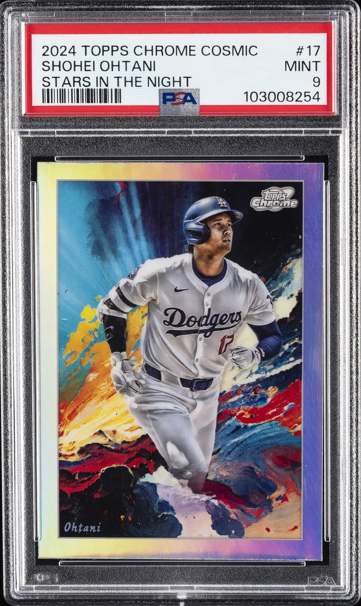大谷翔平 2024 Topps Cosmic Chrome STN-17 Shohei Ohtani 2024 Topps Cosmic Chrome Extraterrestrial
