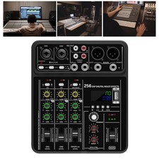 Audio Mixer 4 Channels portable pour les performances de scène Party