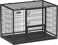 FEANDREA HEAVY DOG CAGE, 107 X 70 X 75 CM FOR LARGE AND MEDIUM DOGS PPD001B01