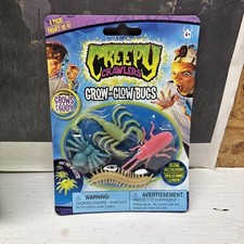 Creepy Crawlers Grow And Glow Bugs Alley Oop LLC NEW 4 Pack