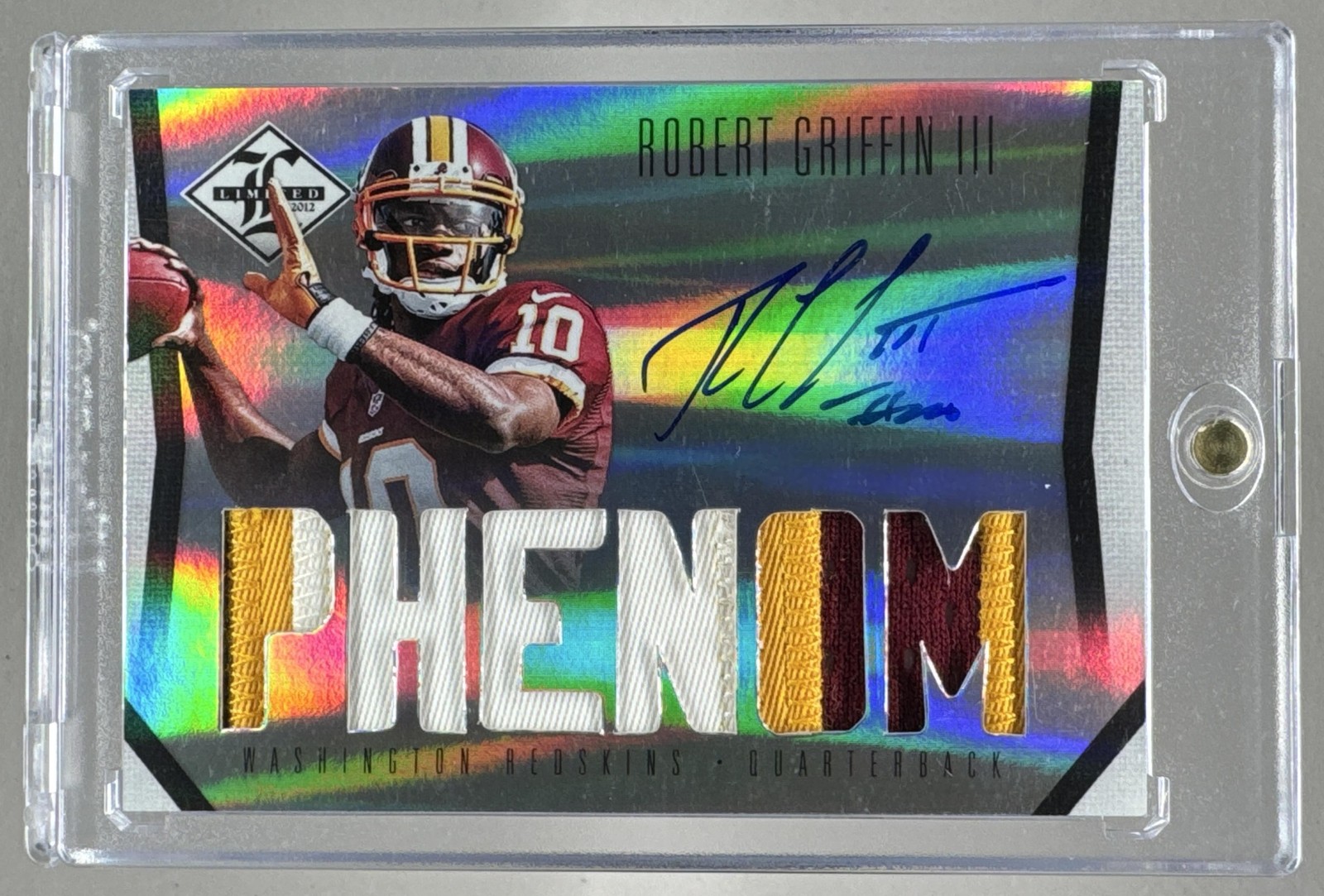 Robert Griffin III Panini Limited #202 Autograph