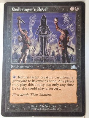 Endbringer's Revel - Prophecy - Magic the Gathering MTG Nice!