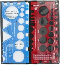 Hosewarehouse TGK-01 | International Hydraulic Fitting Identification Kit