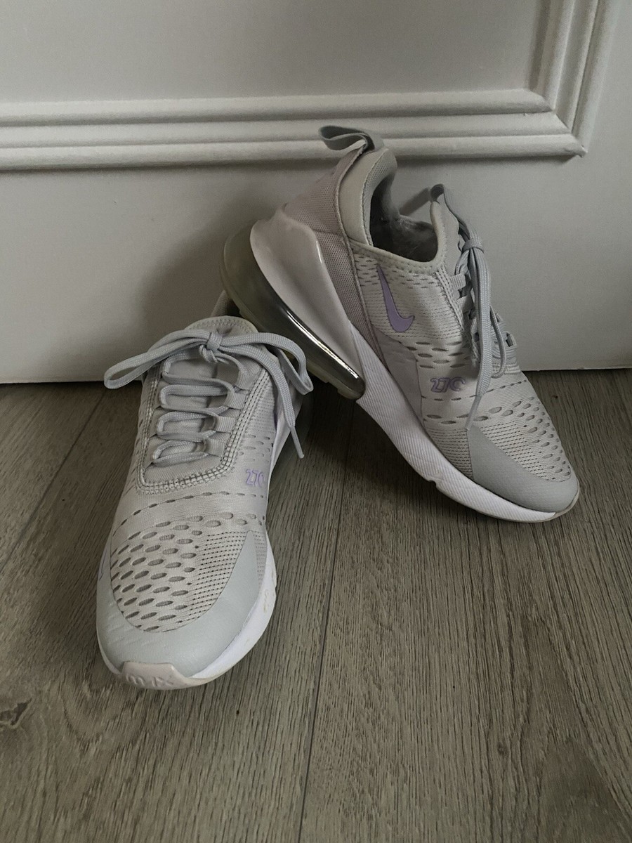 Nike Air Max 270 Trainers Size Pale grey lilac