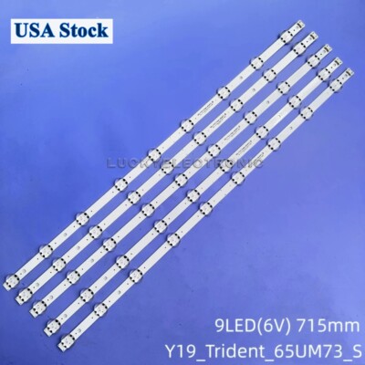 LED Backlight Strip For LG LGIT_Y19_TRIDENT_65UM73 65UM75 65UM7300PUA 65UM7340