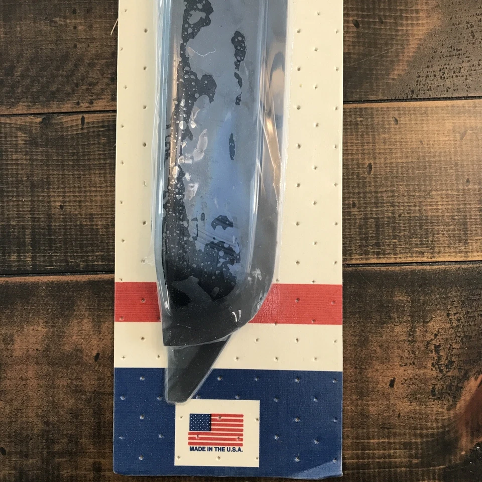 Protectores de lluvia ventana ventilación visera pantalla para camioneta Toyota 89-91 2 piezas nuevo ahumado Foto 3 de 4