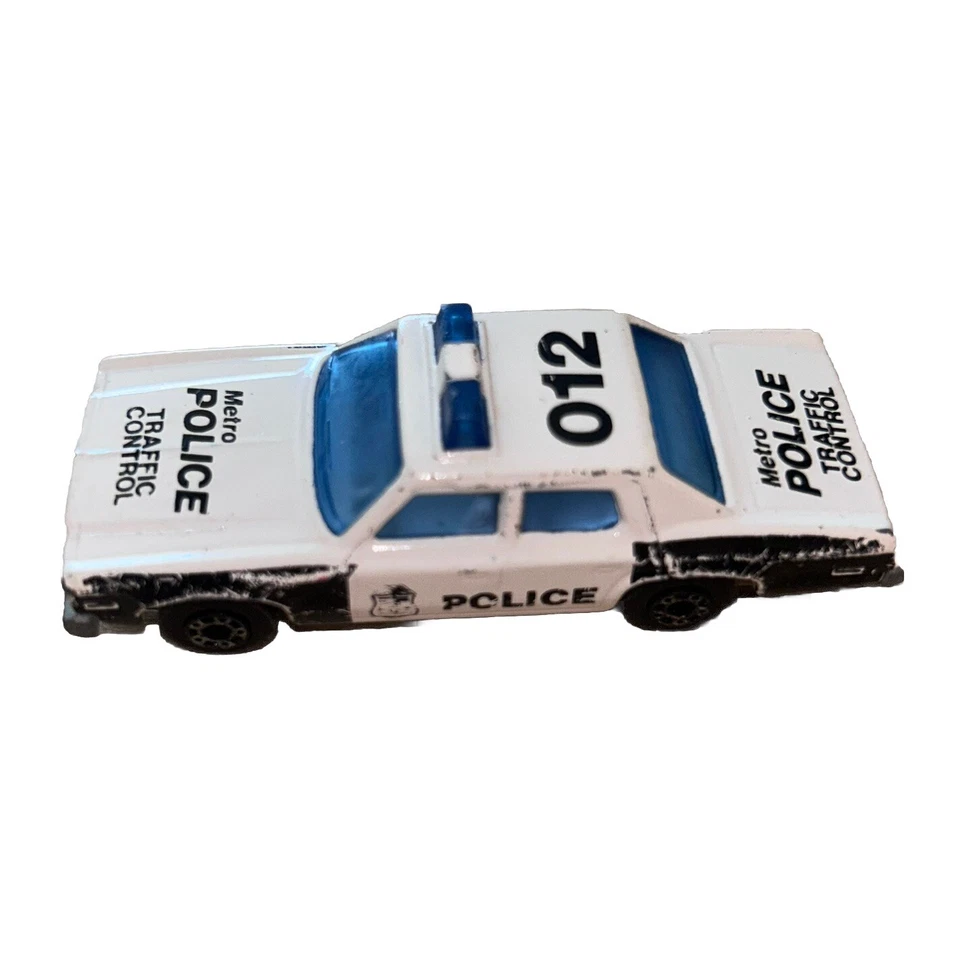 火柴盒 Lesney Plymouth Gran Fury 超快编号 10辆警车1979年英国制造 — 第 2/4 张图片