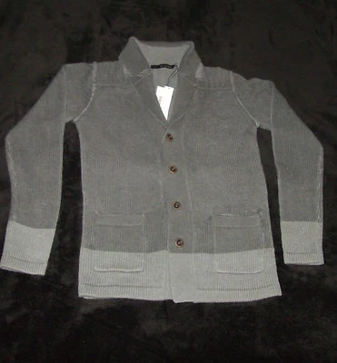 CALVIN KLEIN GILET LAINE, ALPAGA TAILLE L GRIS - Photo 1/4