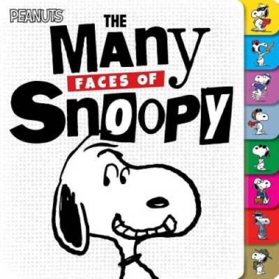 The Many Faces of Snoopy (Peanuts) - Board book - VERY GOOD