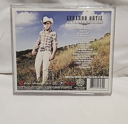 GERARDO ORTIZ - El Primer Ministro VERSION DELUXE (SIGNED) AUTOGRAFIADO CD Cover - Picture 7 of 7