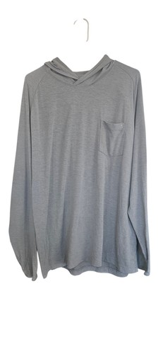 Chemise Huk Pêche Manches Longues – Homme 2XL – Gris – Occasion Très Bon état