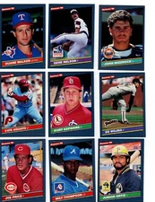1986 DONRUSS Baseball Complete Your Set YOU PICK! 500-660
