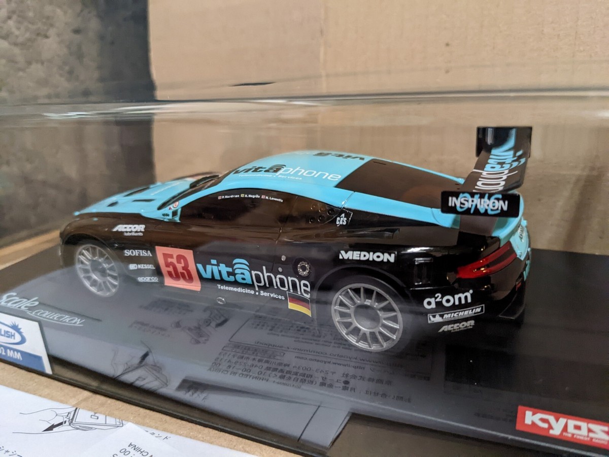Kyosho MINI-Z Aston Martin DBR9#009 MINI-Z Racer Aston Martin ASC RC Body Mini Car GT1 Le Mans 2007