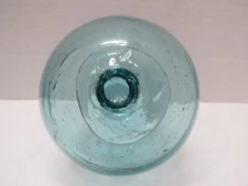 Authentic 4+1/2 inch Light Blue Japanese Glass Float Ball Buoy (CASE2301)