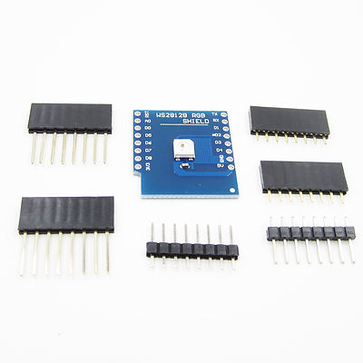 WS2812B RGB Shield for WeMos D1 mini ESP8266 Module Board