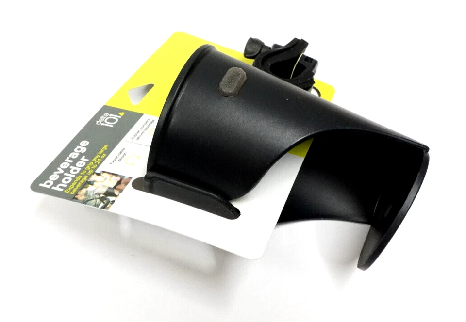 Delta 101 Bicycle Expandable Beverage Holder Clamp On Up to 24 oz. HL2004BK - Image 3 of 3