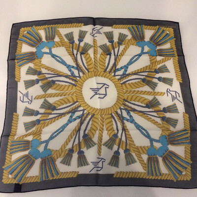 CYPRUS AIRWAYS STEWARDESS CABIN CREW FLIGHT ATTENDANT UNIFORM SCARF VINTAGE 