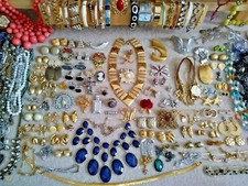 3 LB Pound Jewelry Vintage Modern Huge Lot ALL GOOD Wear RESELL Pirate Treasure