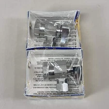 BRASSCRAFT (2 PACK) 1/4 Turn Angle Stop 1/2" FIP In X 3/8" OD COMPR Out G2R17XC
