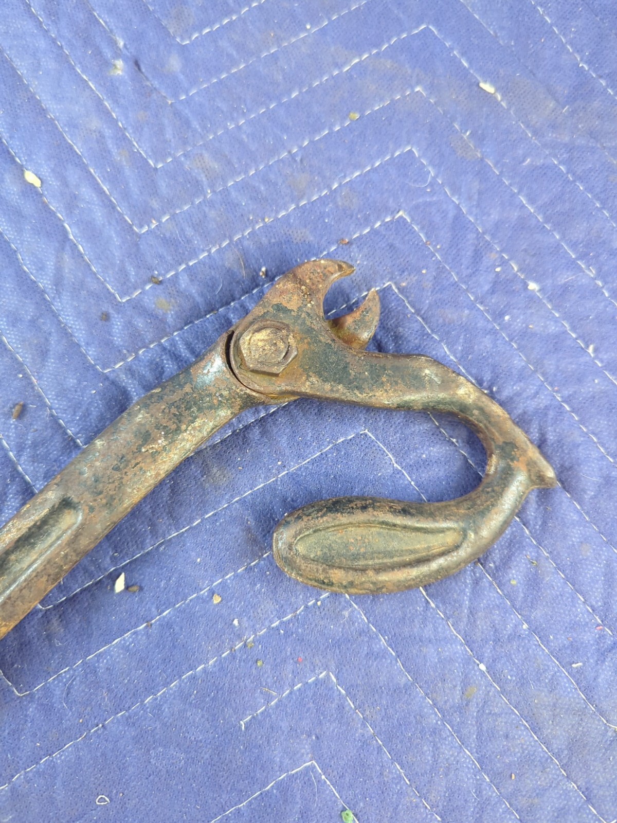 Union Hardware Cyclops Vintage Construction Nail Puller Demolition Tool