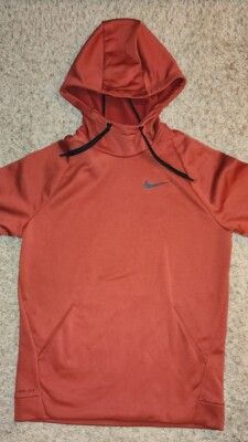 nike cowl neck hooded shirts & tops
