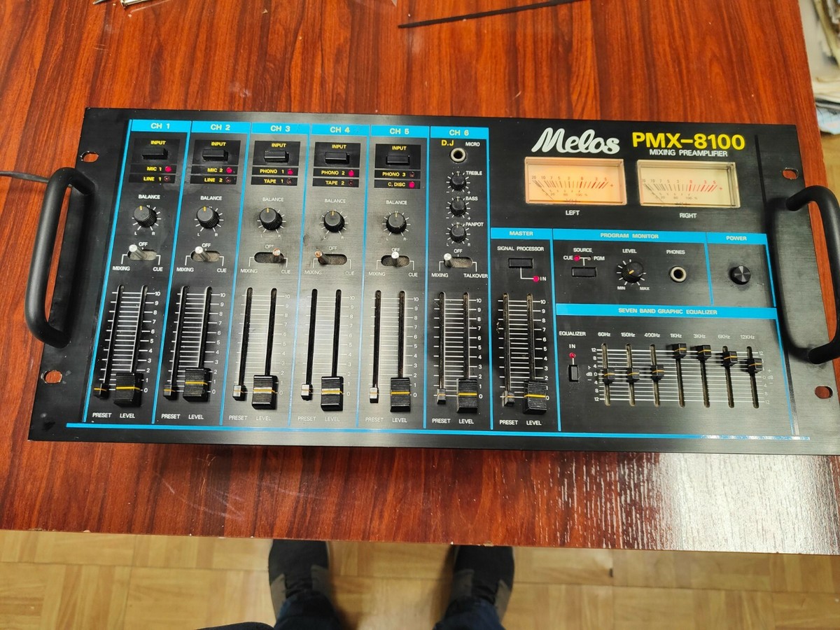 レア メロス MELOS PMX-8100 dj ミキサー