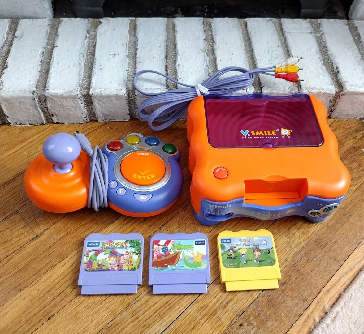 Vtech tv 2024 learning system games