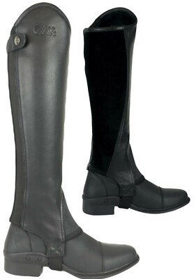 AK Classic Leder Reiten Halb Chaps