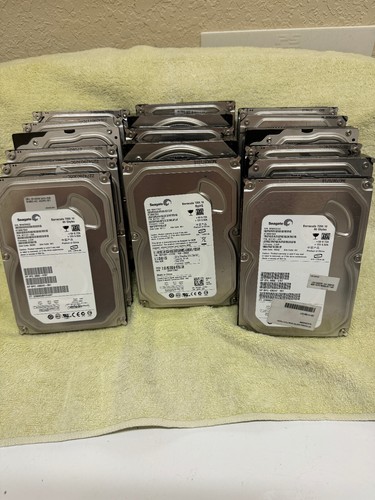 Lot of 2 Seagate BarraCuda or Western Digital 80GB 3.5" SATA Desktop Drive